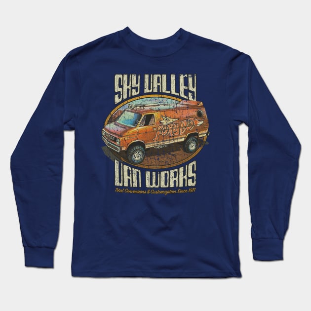 Sky Valley Van Works 1971 Long Sleeve T-Shirt by JCD666